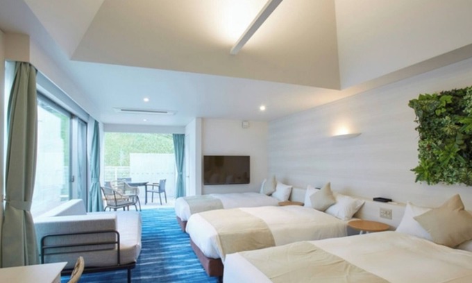 Shirahama Hotel | Triple Room with private spa | Uo Berge Plan 2 /Nishimurogun Wakayama