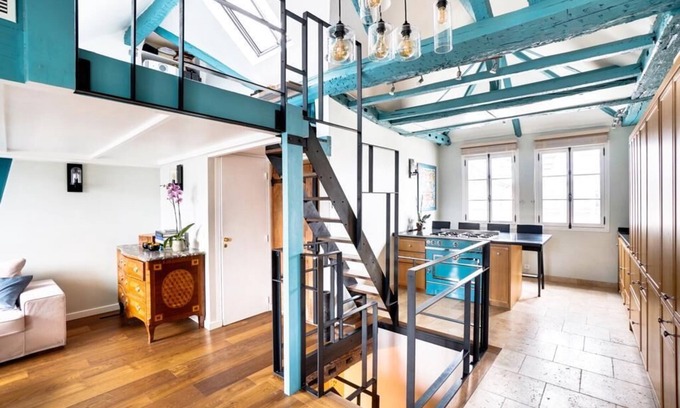 Sorbonne Apartment | Prime Duplex Retreat in the Heart of Paris - Guest Rated 10/10