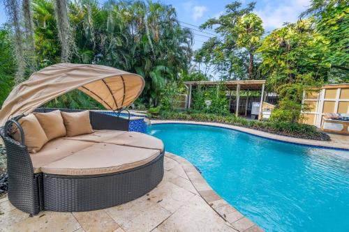 Cloud Lake Villa | Tropical Oasis with Pool & Hot Tub Near Scenic Lake