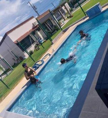 El Chiru House | Inviting Tropical Oasis with Pool and Family Amenities