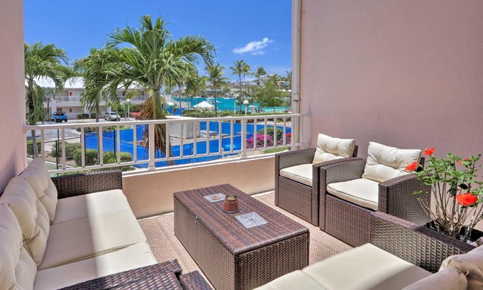 Nazareth Apartment | Idyllic St Thomas Resort Escape with Pool and Beach Access