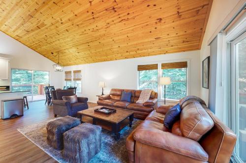 Truckee House | Trout Creek Retreat: Ocean View with Private Beach Access