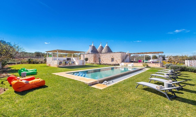 Specchiaruzzo Villa | Discover Trulli Mascì: Elegant Retreat with Private Pool