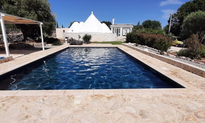 Ceglie Messapica House | Cozy Trullo & Villa with Pool, Barbecue, and Ocean Views