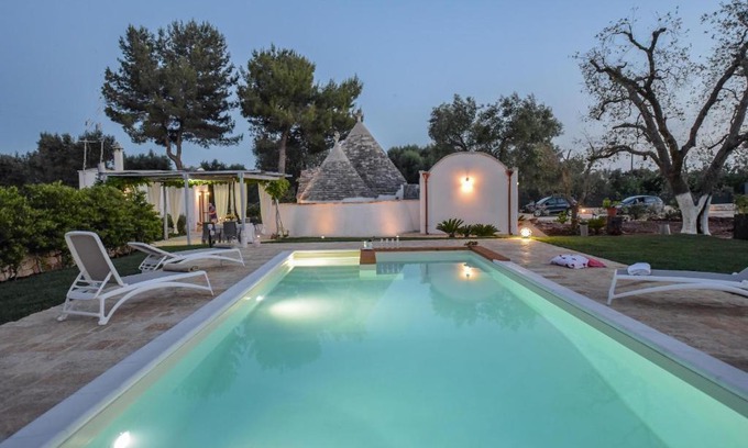 San Michele Salentino Villa | Experience Trullo California: 4-Star Retreat with Pool & Pets
