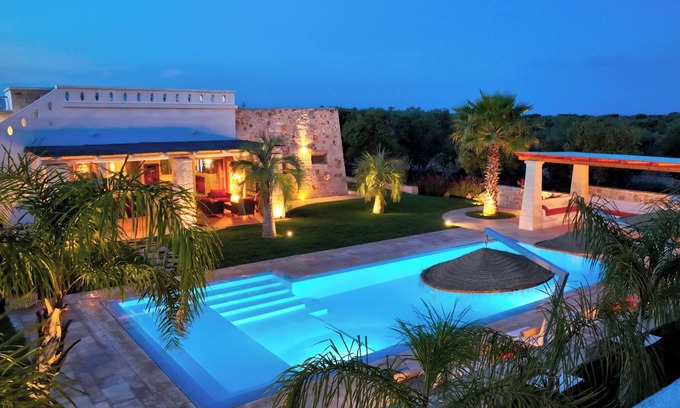 Ostuni Villa | Cozy Trullo with Sea Views & Private Salt Pool Near Ostuni