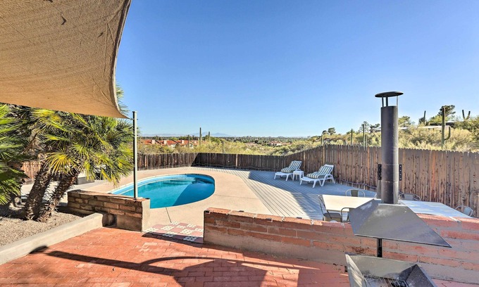 Catalina Foothills Estates House | Relaxing Tucson Oasis with Pool & Pet-Friendly Amenities