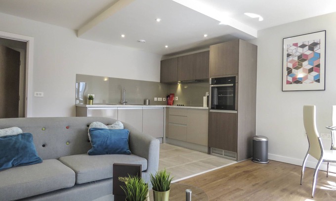 Birmingham City Centre Apartment | Modern Tudors eSuites Birmingham Apartments with Parking