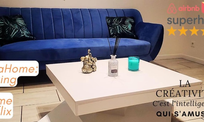 Osny Apartment | Discover Tulsa Home: Modern 2-Bedroom with Private Terrace