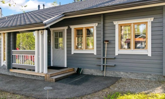 Saariselka House | Discover Tunturituuli b: Scenic Lake View with Spa Amenities