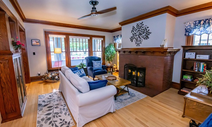Two Rivers House | Historic Craftsman Home with Ocean Views Near Downtown