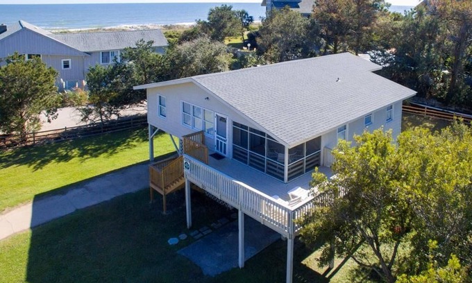 North Litchfield Beach House | Beachside Retreat - Pet-Friendly Oasis Steps from Ocean