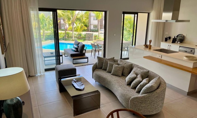 Pointe aux Canonniers Apartment | Turquoise : Luxury apart 2bedroom/bathroomnear the beaches