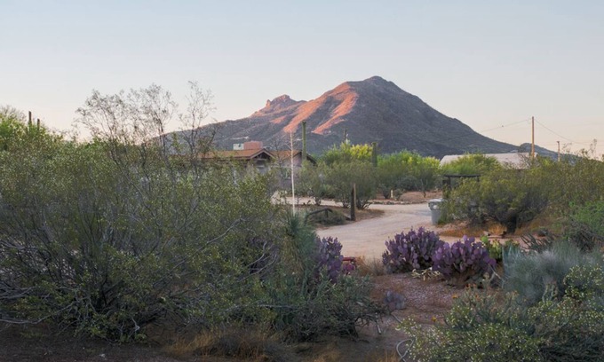 Cave Creek House | Unique Turtle House: 3BR with Spa & Pet-Friendly Amenities