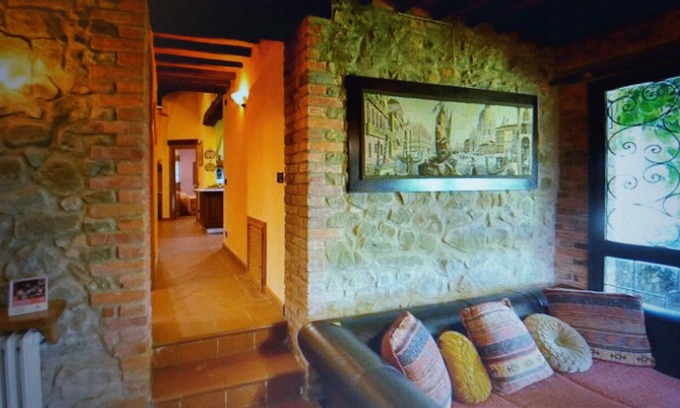 Moncioni Villa | Charming Tuscan Farmhouse with Pool near Chianti