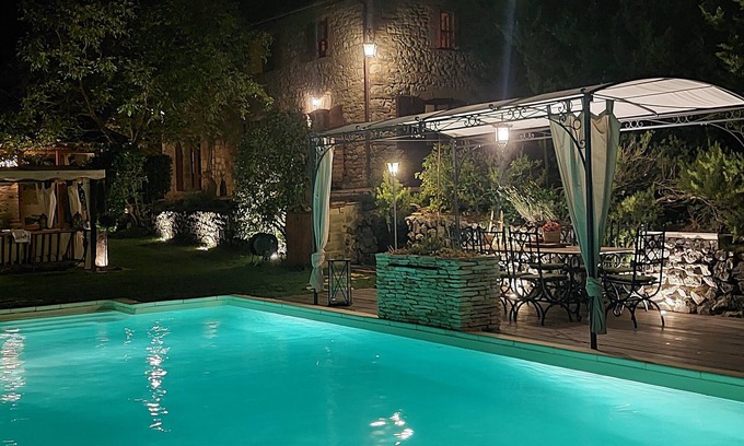 Cetona Other | Elegant Tuscan Villa with Pool & Spa near Siena