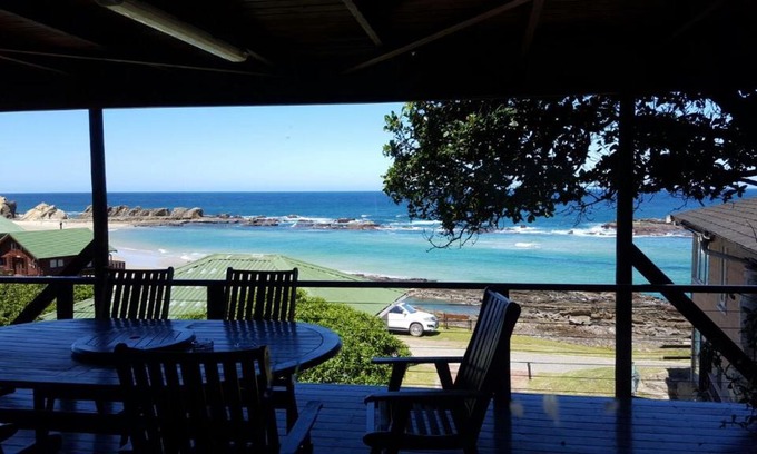 Eersterivierstrand House | Oceanfront Retreat at TussenIn: 4-Star Guest Favorite