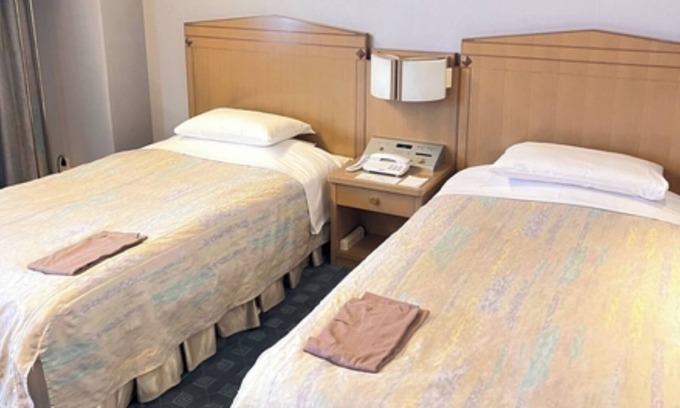 Hanno Hotel | Twin B Smoking Room only planDirectly connecte/Hanno Saitama
