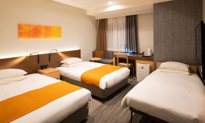 Sapporo City Centre House | Comforta Sapporo: Twin Room with Kitchen & Breakfast