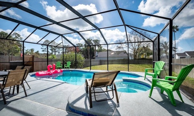 Dolphin's Cove House | Experience Twin Palms Beach House: Pool, Hot Tub & Game Room