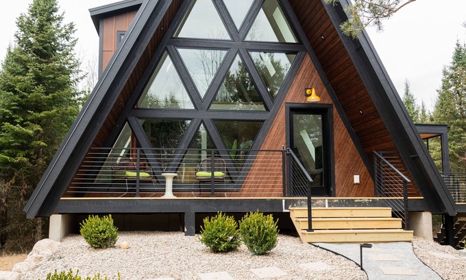 Fennville Cabin | Twin Peaks A-Frame West. Private In-ground Pool