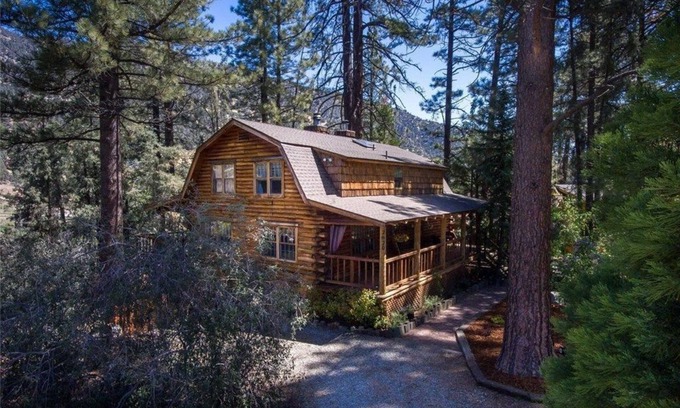 Pine Mountain Club Cabin | Experience Twin Pines Getaway: Log Cabin with Scenic Views