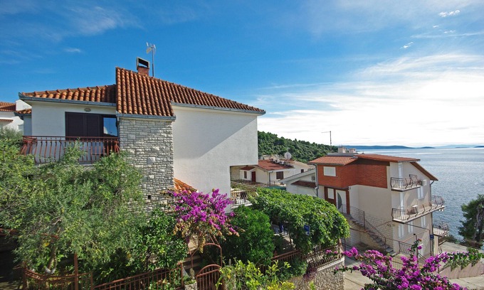 Okrug Donji Apartment | Premier Two Bedroom Apartment Steps from Okrug Donji Beach