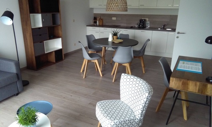 Lochristi Apartment | Spacious Two-Bedroom Apartment with Pool & Terrace, Near Ghent