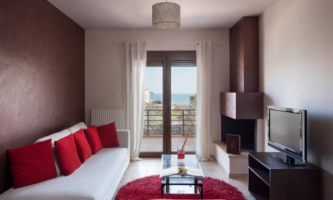 Monemvasia House | Scenic Two-Bedroom Apartment with Ocean & Mountain Views