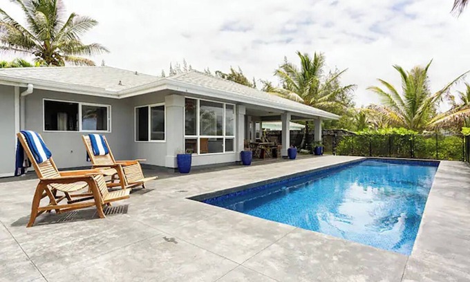 Kapoho House | Discover the Cliff House at Kaloli Point with Pool Access
