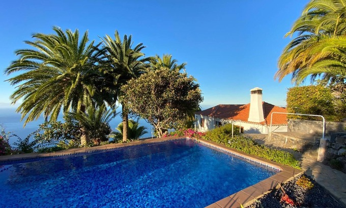 Tijarafe House | Serene Retreat with Pool on 23,000 sqm Property
