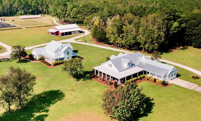 Charleston County House | Modern Farmhouses at Salty Oak Farm - Family-Friendly Retreat