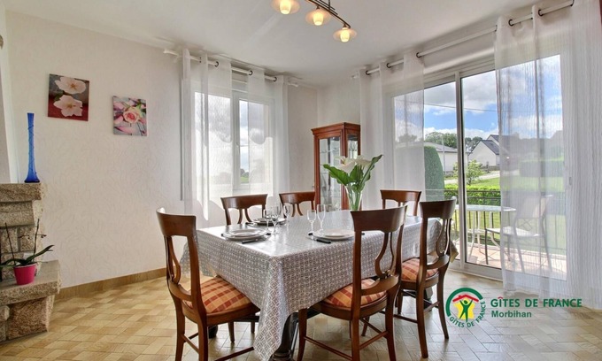 Pluvigner House | Explore Ty Lann - Pluvigner: Family-Friendly Gîte Retreat