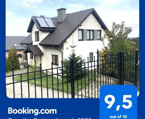 Przemysl Villa | Family-Friendly Tymi3 Home on the Hill by Ski Slopes