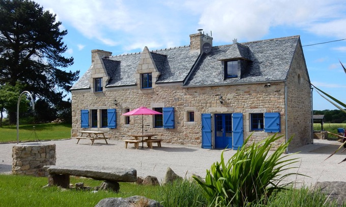 Berven Cottage | Experience the Unique Breton Granite House by the Ocean