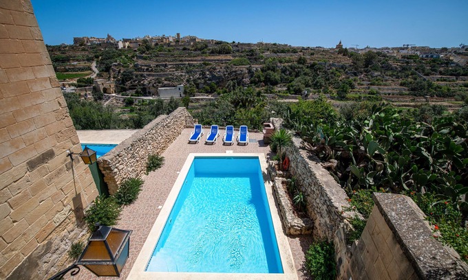 Kercem Other | Idyllic Farmhouse Retreat with Pool and Scenic Views