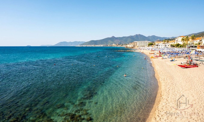 Pietra Ligure Apartment | Charming Sea Retreat: Steps from Historic Centre & Spa