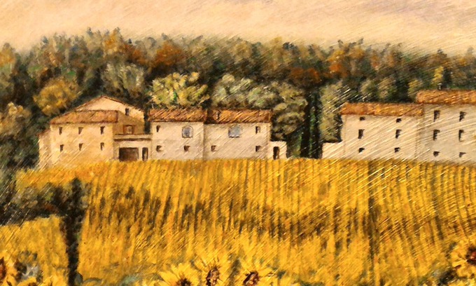Fighille Other | Charming Farmhouse Apartment with Pool & Panoramic Views