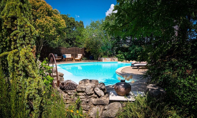 Manosque Villa | Charming Provencal Villa with Pool and Ocean Views