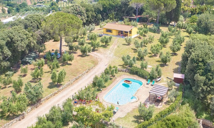 Bibbona House | Idyllic Tuscan House with Pool and Scenic Hilltop Views