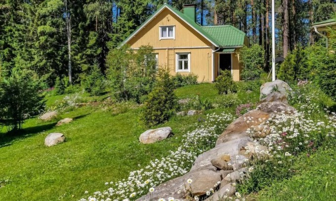 Heinavesi House | Discover Tyynelä by Interhome: Spa & Lake View Retreat