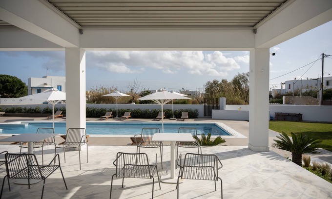 Skiros Resort | Discover Tzanis Resort: Eco-Friendly Retreat with Pool