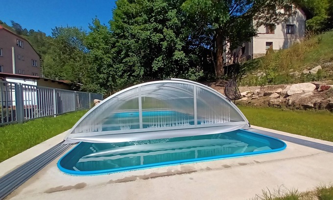 Desna Apartment | Relax at U Dzina by Interhome with Pool & Spa Amenities