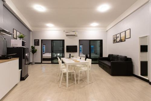Bang Na Apartment | Convenient 2-Bedroom Retreat Steps from BTS Station