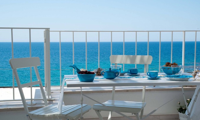 Torre San Giovanni Apartment | Oceanview Suite Ugento with Spa & Hot Tub - Guest Rated 9.8