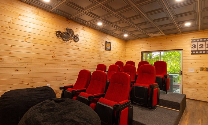 Martin Cabin | Ultimate Lakefront Cabin with Dock, Theater & Game Room