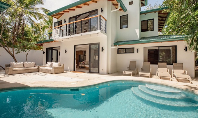 Playa Guiones Villa | Premier 5 Bedroom Villa Just Steps from Guiones Beach
