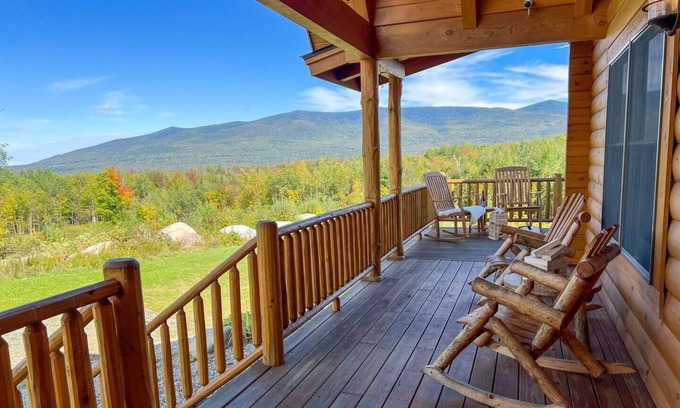 Jefferson Cabin | Ultimate Luxury Lodge in NH: Ski-Hottub-Pool Tbl-Yoga-Hike