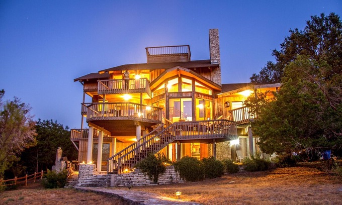 Point Venture House | Experience Decks Galore with Breathtaking Lake Views