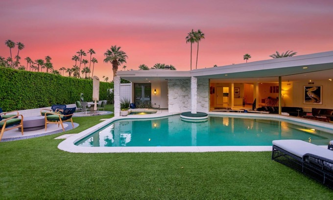 Vista Las Palmas House | Elegant Mid-Century Home with Private Pool and Top Ratings